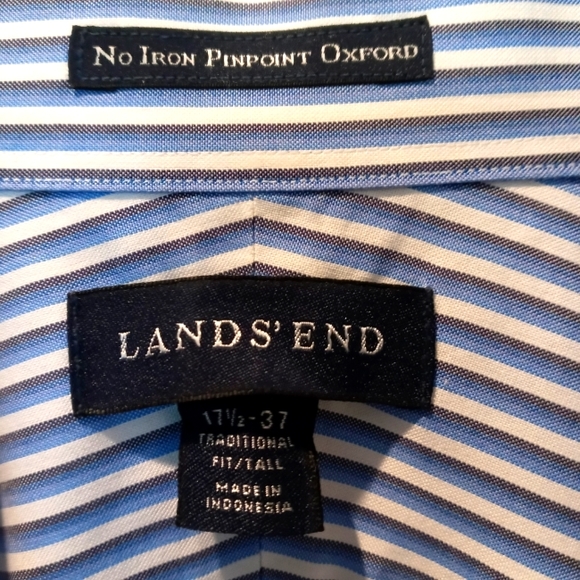 LANDS' END Dress Shirt - Picture 8 of 14